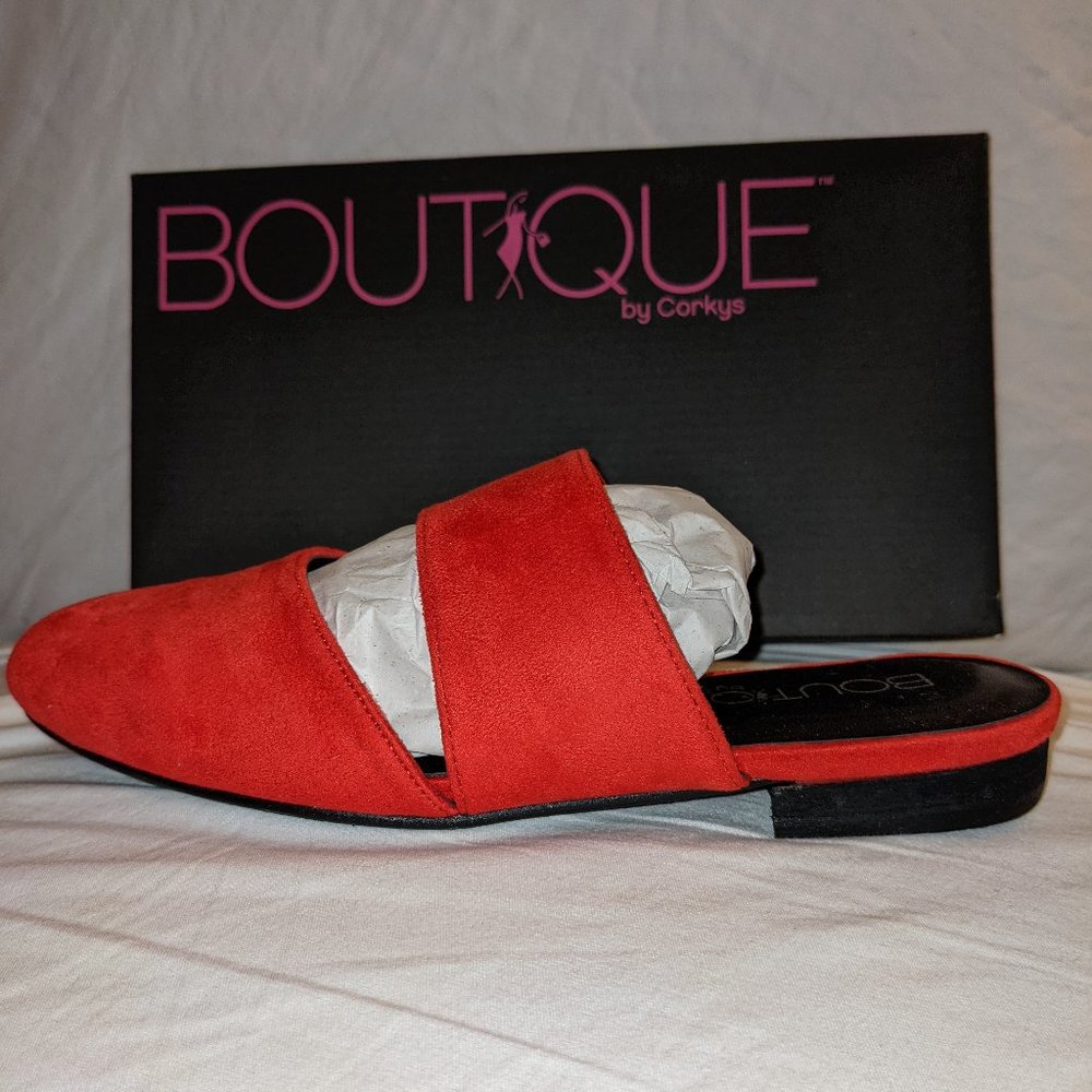 Nib Red Corky's Carina Slide Size 7 - image 1